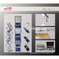 JIS7-7 hot-selling display exhibition usage a4*six customize aluminum acrylic magazine holder